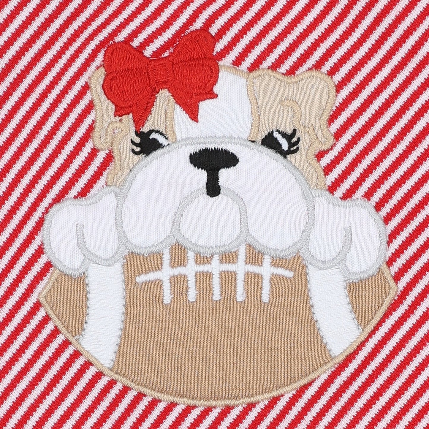 Bulldog Pride Ruffle Bubble