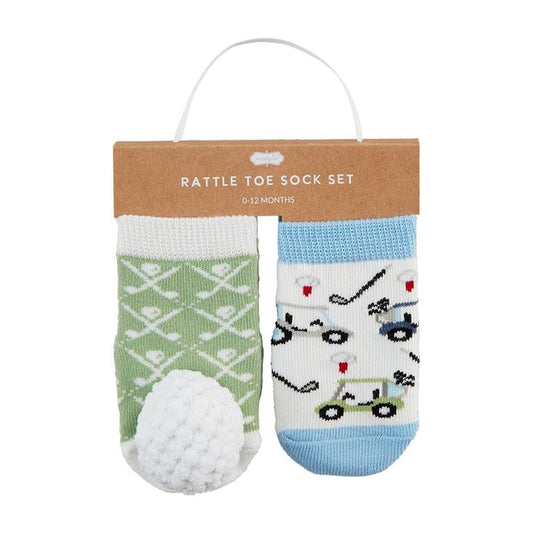 Golf Cart Rattle Toe Socks
