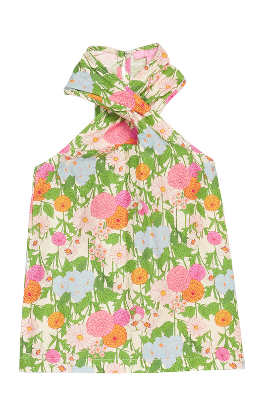 Longmeadow Floral Scarf Top