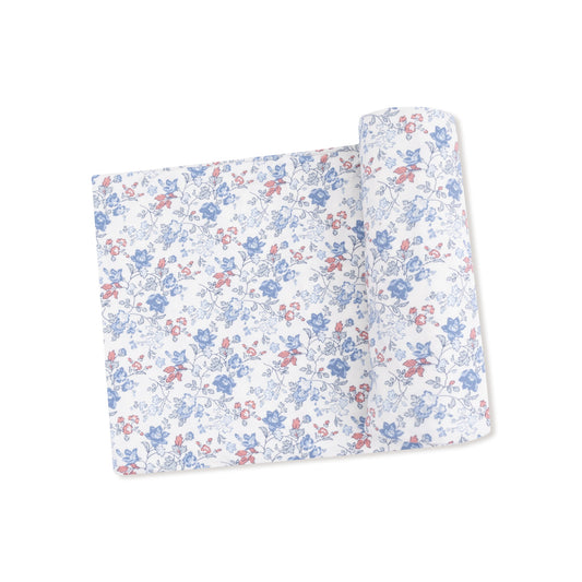 Country Girl Floral Swaddle Blanket