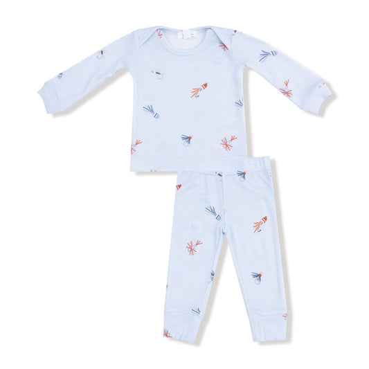 Fly Fishing Lures Lounge Wear Set