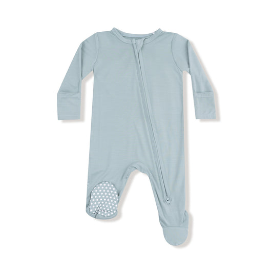 Jadeite Two-Way Zipper Footie