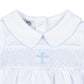 Blue Smocked Blessed Gown