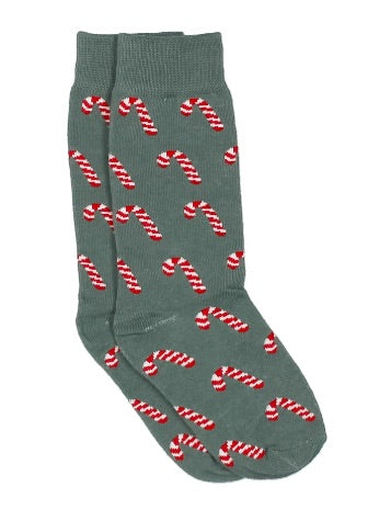 Candy Cane Socks