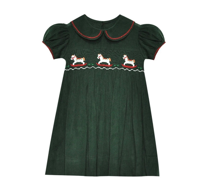 Christmas Rocking Horse Dress