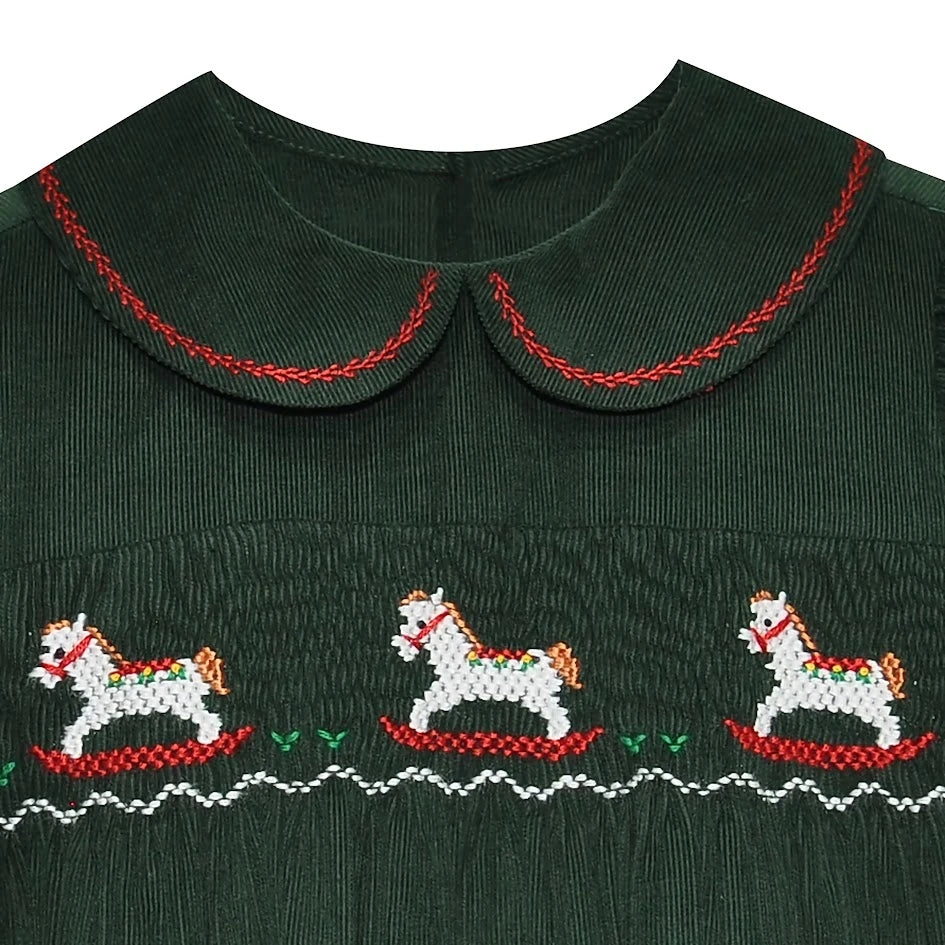 Christmas Rocking Horse Dress