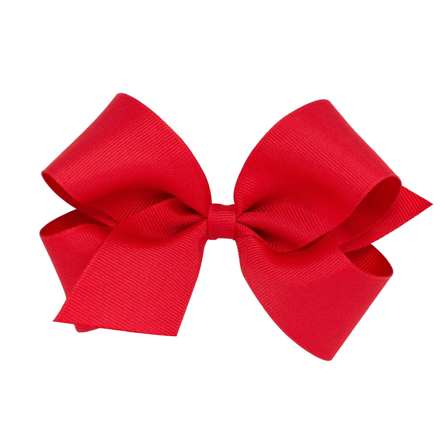 Red Classic Grosgrain Girls Hair Bow