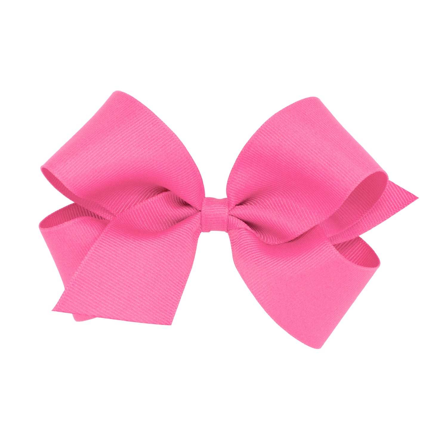Hot Pink Classic Grosgrain Girls Hair Bow
