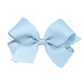 Millennium Blue Classic Grosgrain Girls Hair Bow