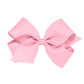 Pearl Pink Classic Grosgrain Girls Hair Bow