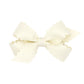 Antique White Scallop Bow