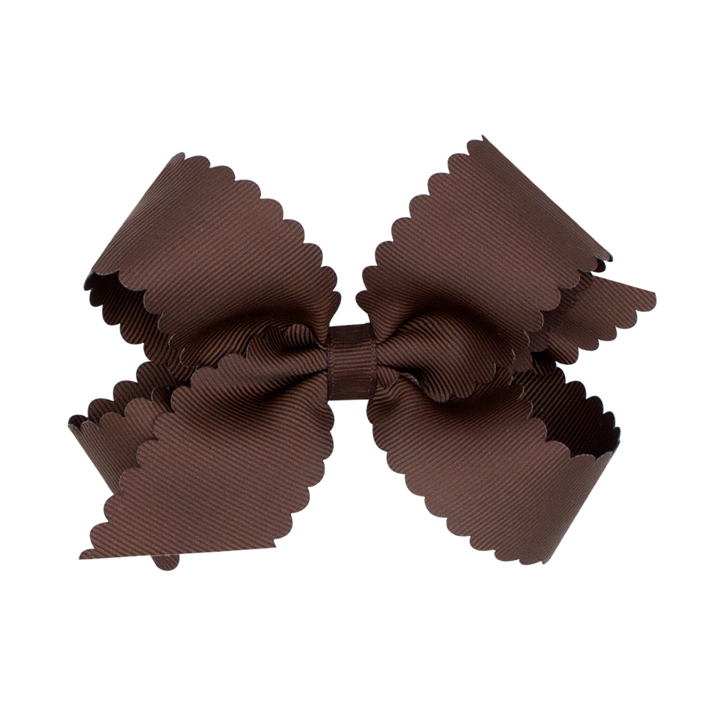 Coffee Scallop Bow