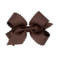 Coffee Scallop Bow