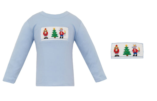 Nutcracker Smocked L/S Shirt