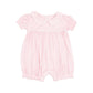 Mini Gingham Classic Puff Sleeve Romper