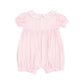 Mini Gingham Classic Puff Sleeve Romper