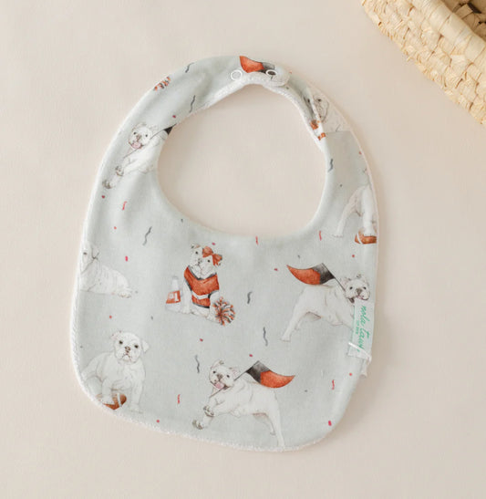 Bulldog Muslin Bib