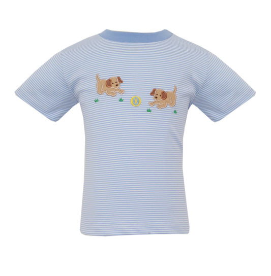 Puppies Appliqué Shirt