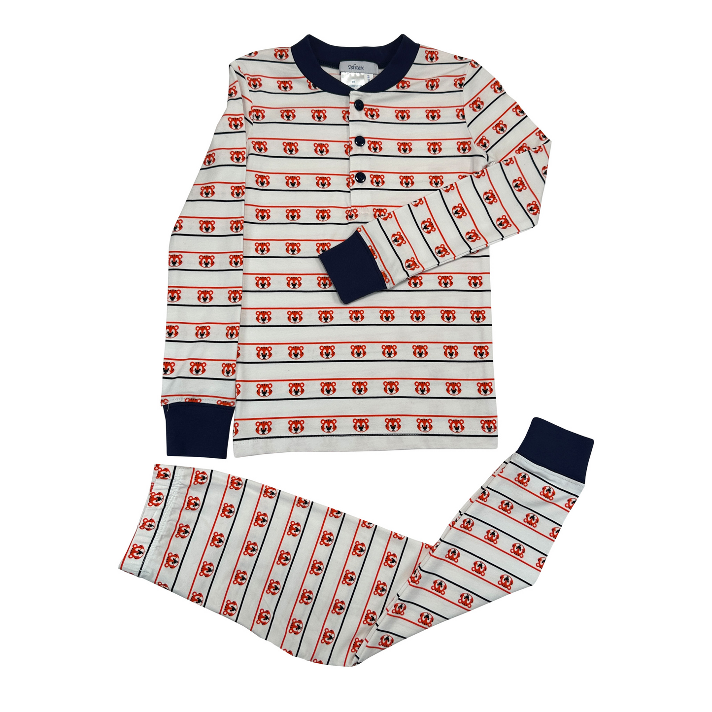 Tiger Boy’s Printed Pajamas