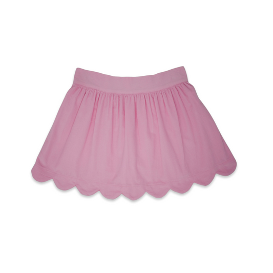 Susie Pink Scallop Skirt