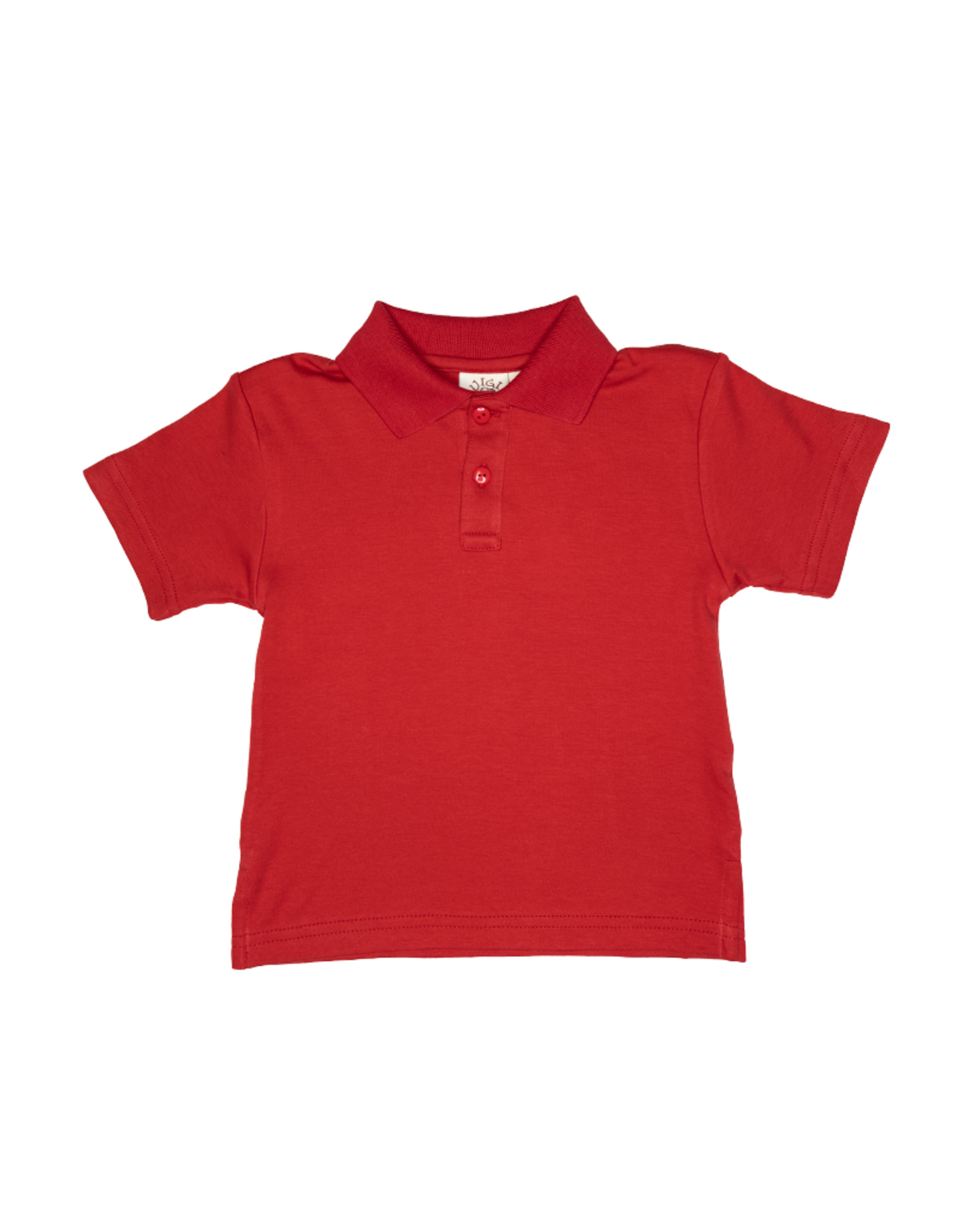 Boys Red Short Sleeve Polo