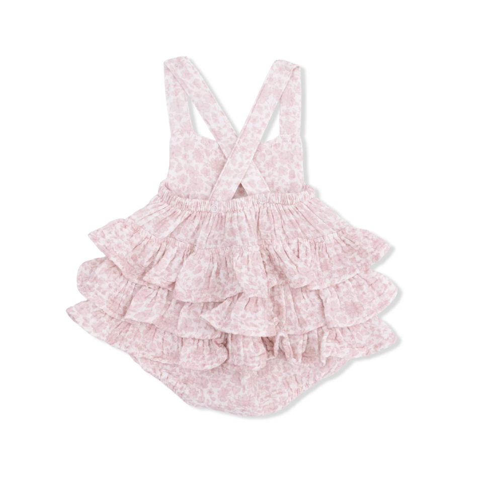 Harper Floral Stripe Sunsuit