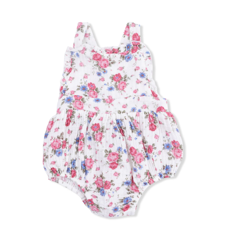 Cabbage Roses Ruffle Bubble