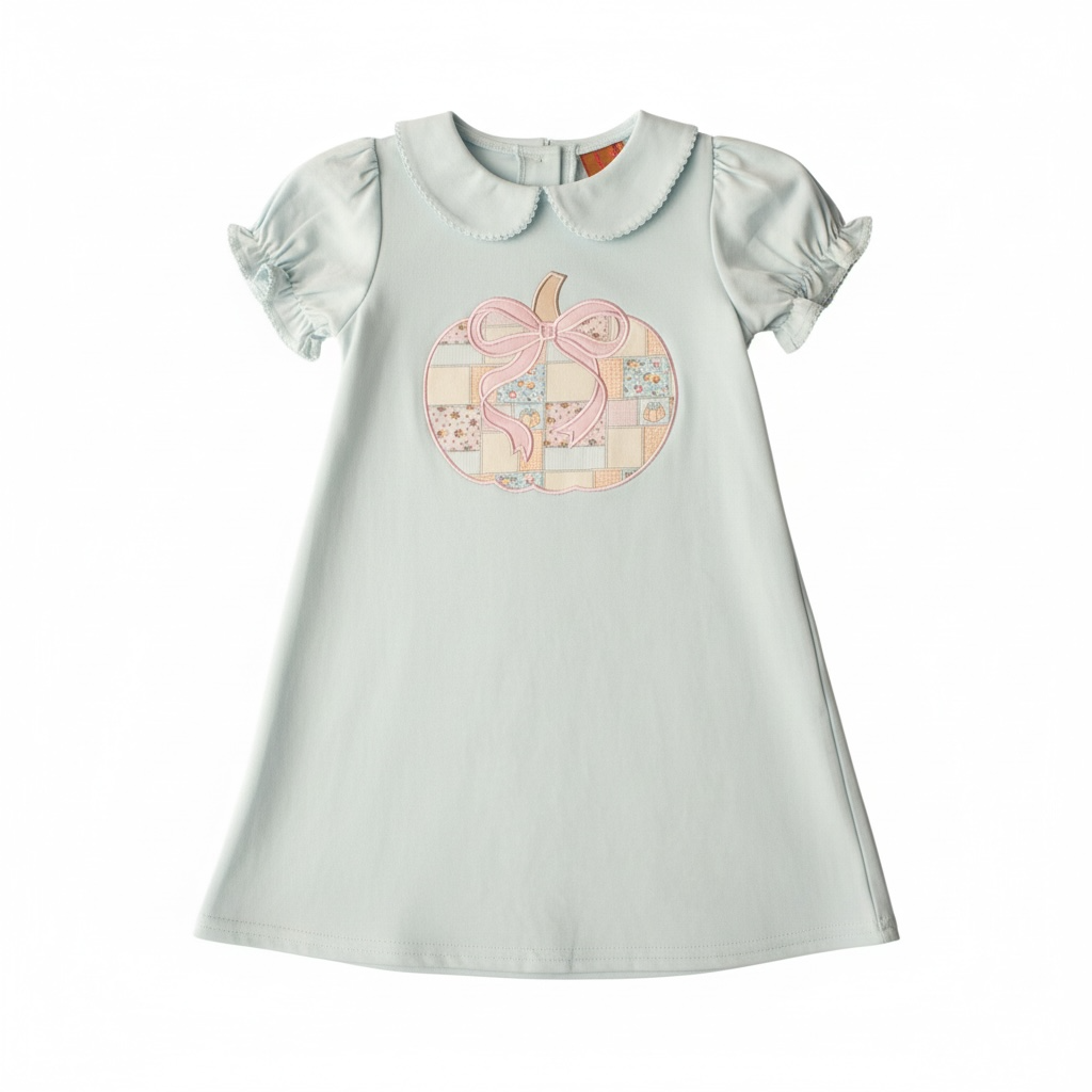 Patchwork Pumpkin Dress