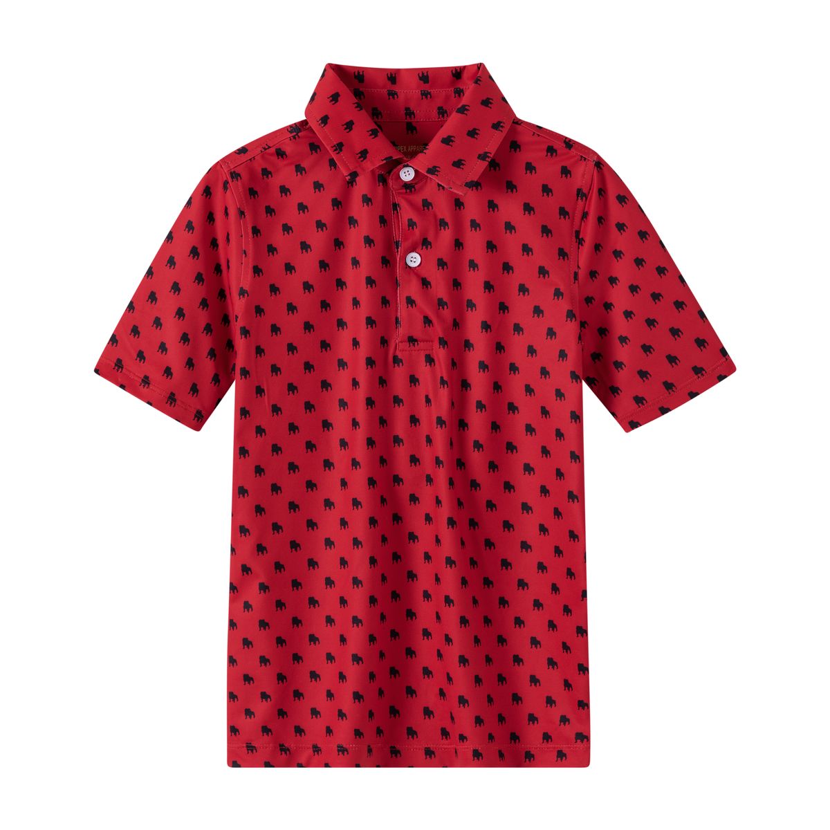 Bulldog Outline Polo