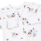 Pointer Pups Zipper Footie