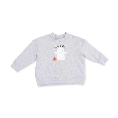 Peek-A-Boo! Sweatshirt - Grey
