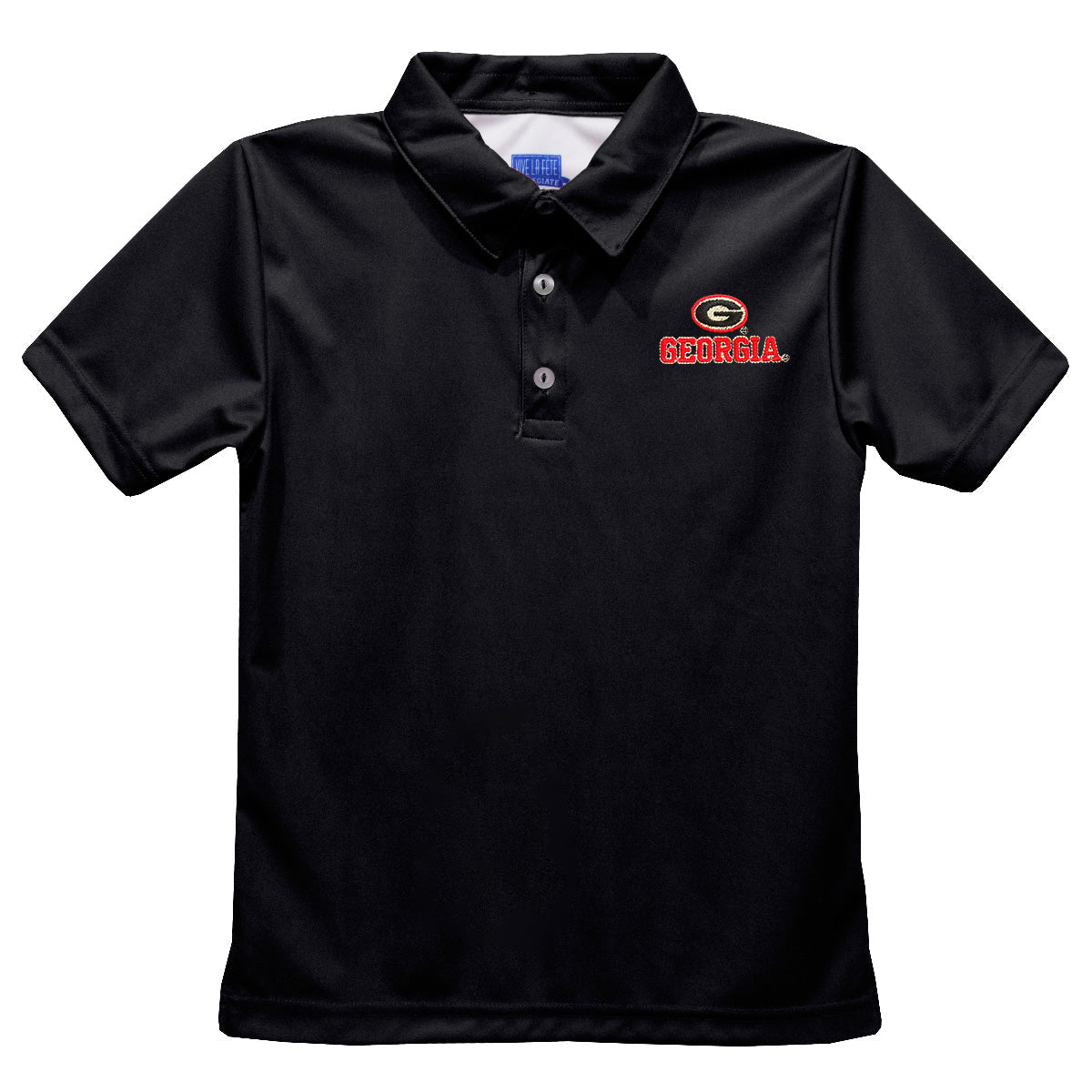 Georgia Bulldogs Black Polo