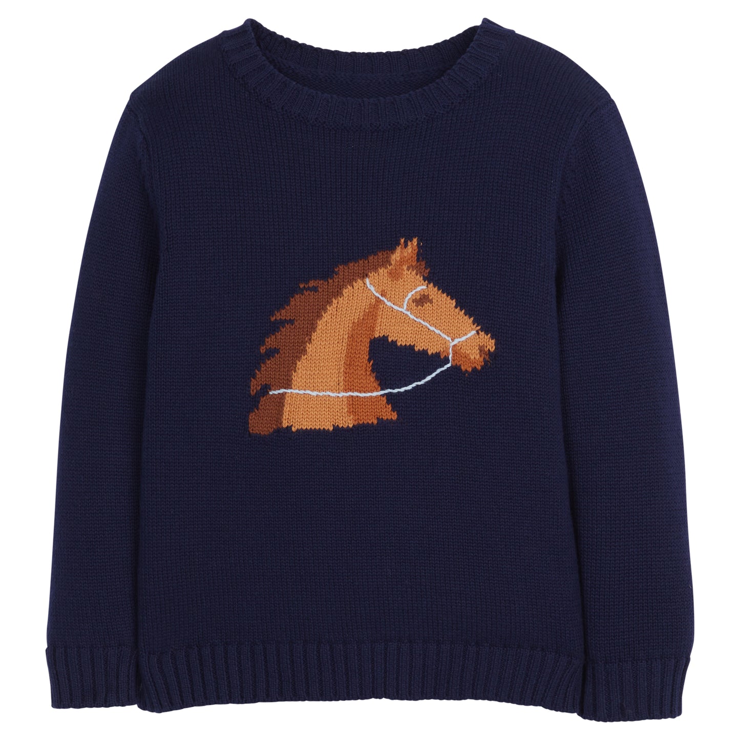 Boys Intarsia Horse Sweater
