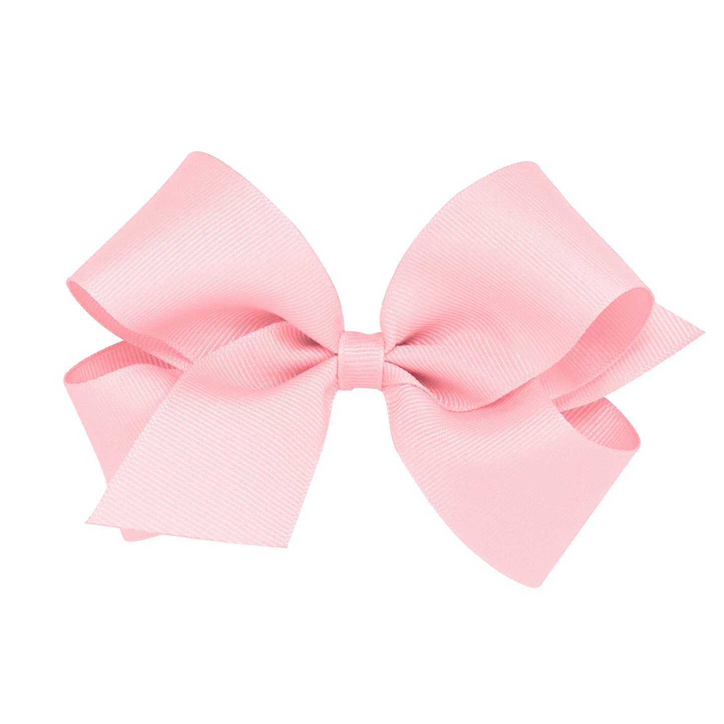 Light Pink Classic Grosgrain Girls Hair Bow