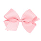 Light Pink Classic Grosgrain Girls Hair Bow