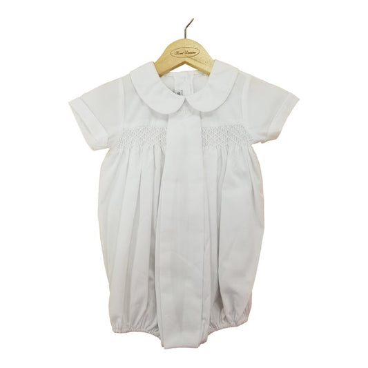 Embroidered Cross Boy Bubble