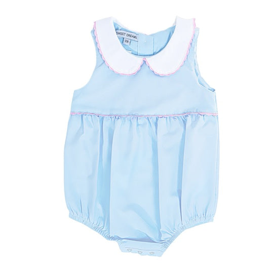 Blue Ric Rac Trim Bubble