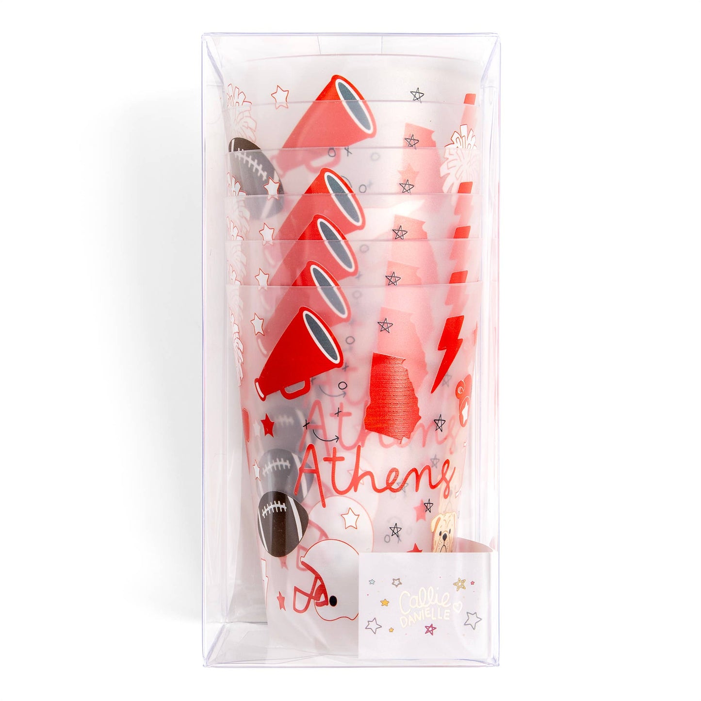 Athens Football Game Day 16oz Stadium Cups