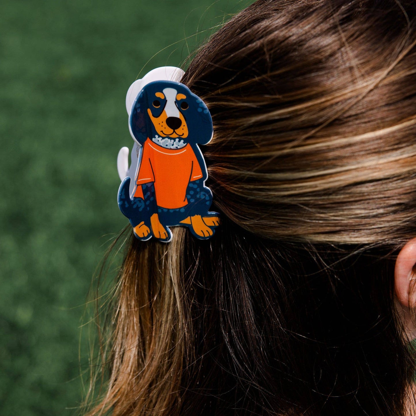 Knoxville Football Game Day Claw Hair Clip