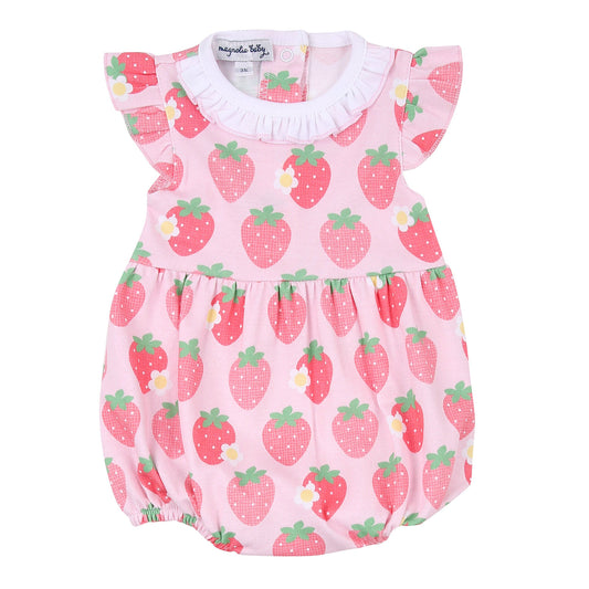 Berry Sweet Printed Ruffle Flutters Bubble