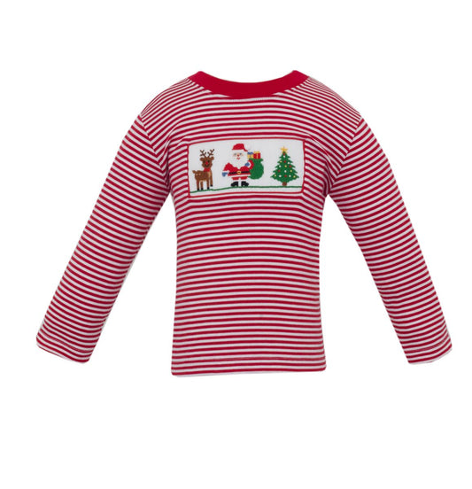 Santa Smocked Shirt