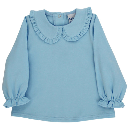 Girls Blue Peter Pan Shirt