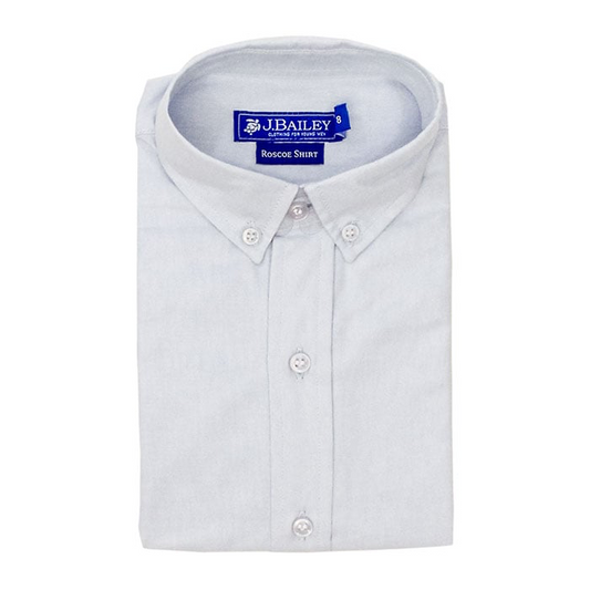 Blue Oxford Boys Dress Shirt