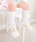 Austin Beige Leather Saddle Oxford Shoe (Baby)