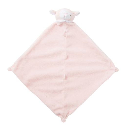 Pink Lamb Lovey Blankie