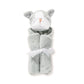 Grey Bulldog Lovey Blankie