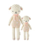 Lucy the Lamb Doll (pastel) - 13”
