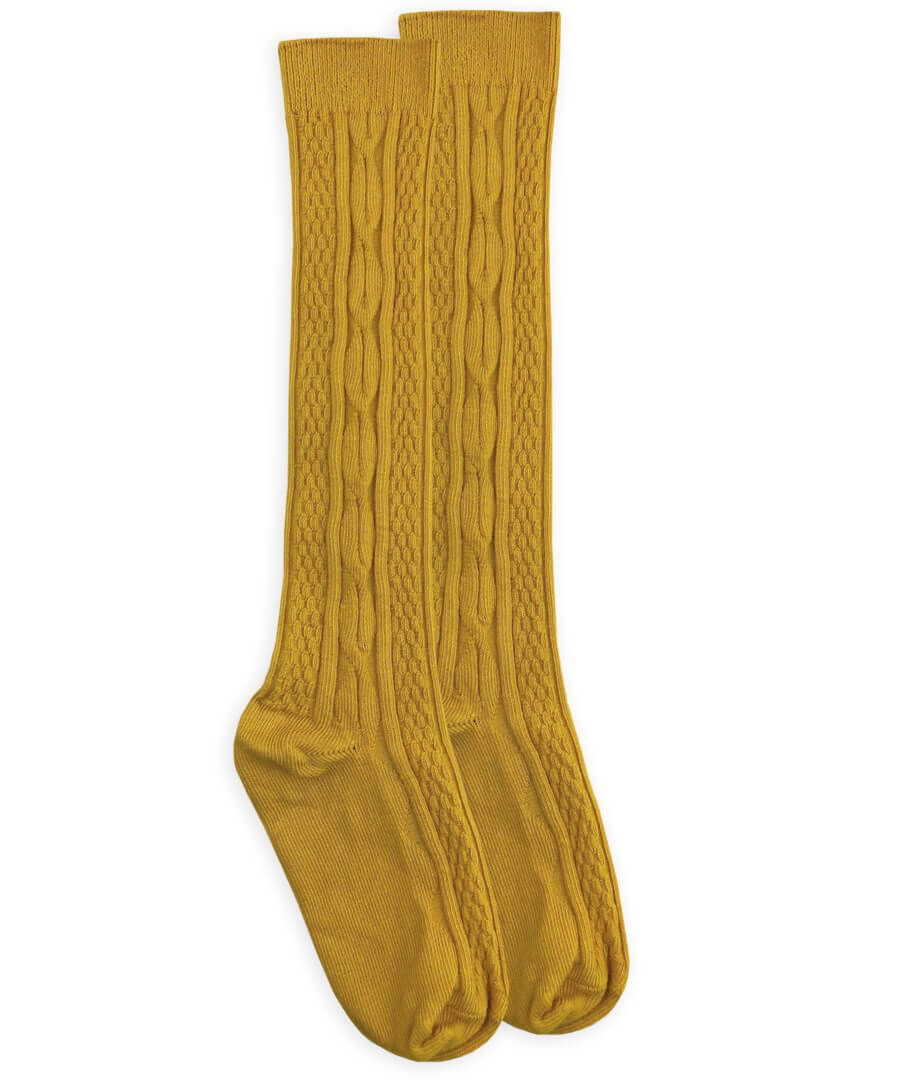 Fashion Cable Knit Knee High Socks