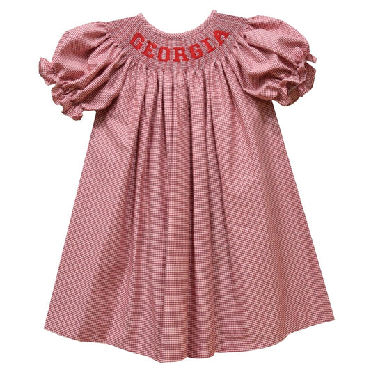 Georgia Smocked Bishop Dress