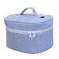 Seersucker Train Case